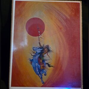 “Coming Forth” by Johnny Tiger Jr. – Signed Print – $180